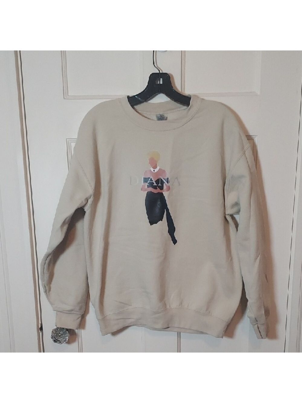 Gildan Tan Princess Diana Revenge Dress Sweatshirt